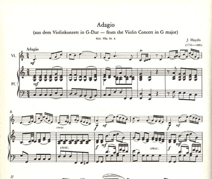 Szeredi (editor): 300 Years of Violin Music-Early Classicism (violin & piano)