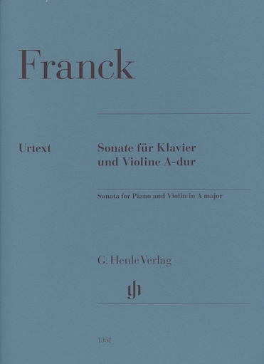 Franck (Jost & Menuhin): Sonata in A Major - URTEXT (violin & piano)