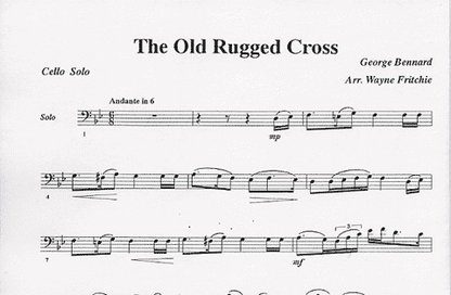Fritchie, Wayne: The Old Rugged Cross (Cello & Piano)