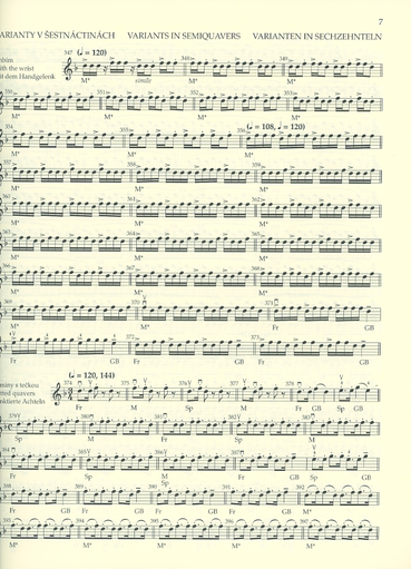 Sevcik: School of Bowing Technique, Op. 2 Bk. 2 (violin) Barenreiter