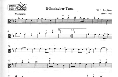 Janosi (editor): What I Like to Play; Very Easy Arrangements (viola and piano)