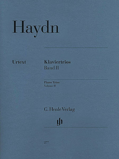 Haydn, F.J.: Piano Trios Vol.2 Henle urtext edition (violin, Cello, Piano)