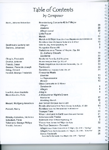 Kelley, Daniel: Music for Three Vol.2, Favorites from the Baroque, Classical & Romantic Periods (violin 1)