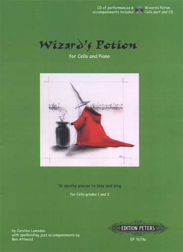 Lumsden, Caroline: Wizard's Potion (cello & piano, CD)