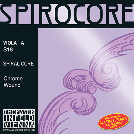 SPIROCORE viola A string, steel core, chrome-wound Thick