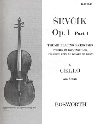 Sevcik, O.: Op.1 No.1 Thumb Position (Cello)