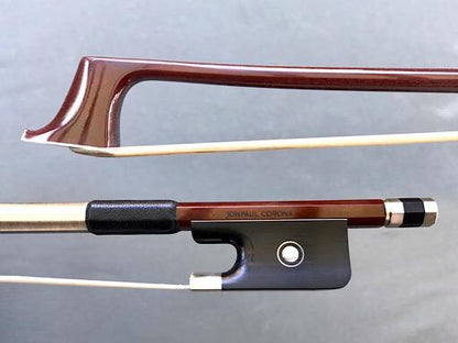 JonPaul CORONA carbon fiber nickel viola bow with brown finish, USA