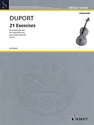 Duport Such): 21 Exercises  for Cello Solo