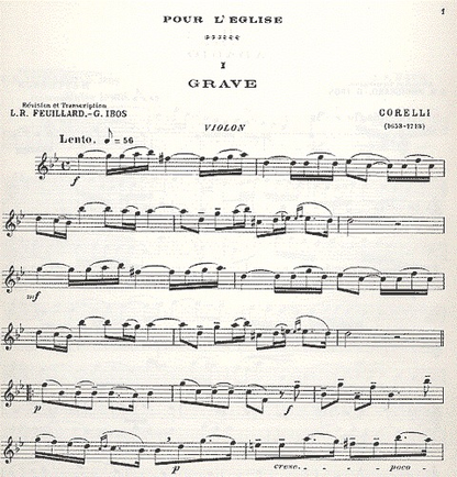 Feuillard, L.R.: Pour l'eglise 1A (violin & piano)