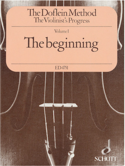 Doflein: The Doflein Method - Volume 1: The Beginning (violin) SCHOTT