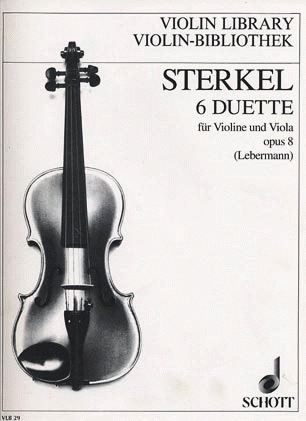 Sterkel, JFX: 6 Duets Op.8 (Violin & Viola)