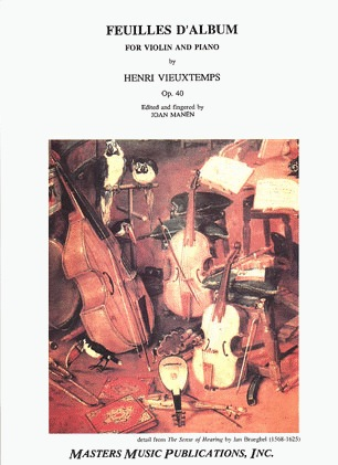 Vieuxtemps, Henri: Feuilles D'Album Op.40 (violin & piano)
