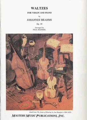 Brahms, Johannes (Klengel): Waltzes Op.39 (violin & piano)