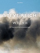Reich: WTC 9/11 (string quartet and audio)