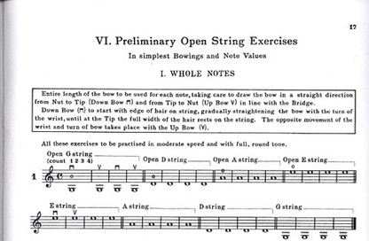 Auer, Leopold: Graded Course of Violin Playing #1