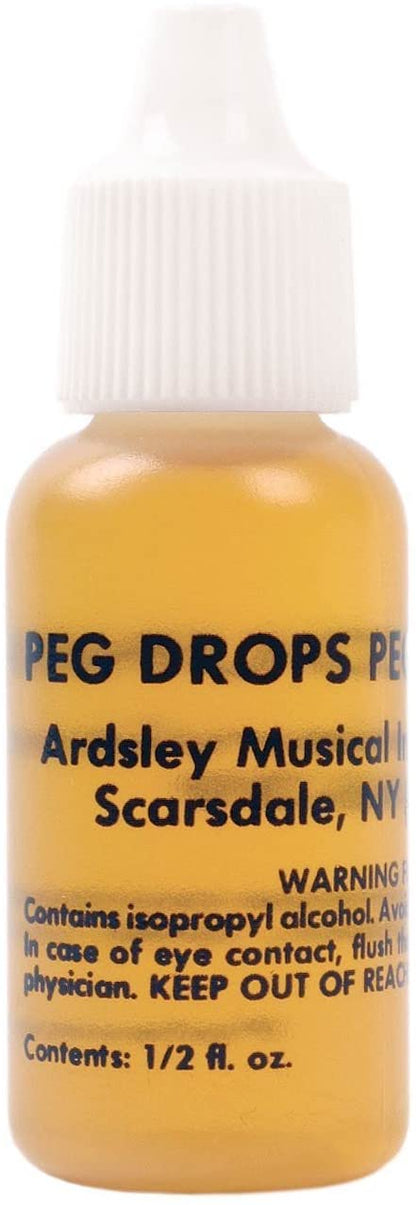 Peg Drops by Ardsley for slipping violin, viola or cello pegs