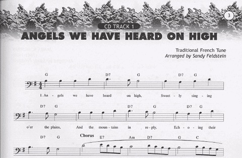 Feldstein, S.: Play-Along Christmas - 27 Christmas Favorites (cello/bass)(CD)
