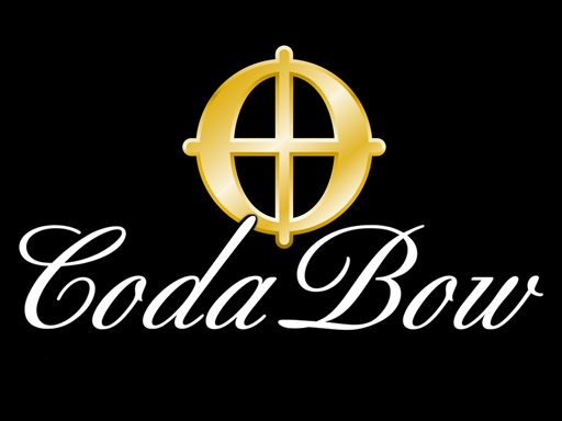 CodaBow GLOBAL PRODIGY 4/4 viola bow, with GlobalBow Technology, carbon fiber (Full Size), USA