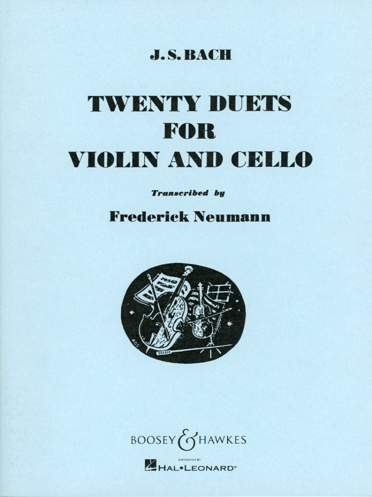 Bach, J.S. (Neumann): 20 Duets for Violin and Cello, Boosey & Hawkes