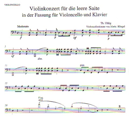 Uhlig, Th: Joking with Cello and Piano: