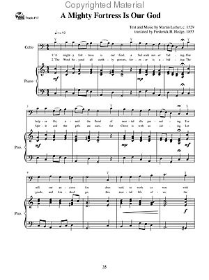 Bratt, R./Ligon B. (arr.): Hymns & Gospel Tunes for Cello & Piano (cello, piano, CD) Mel Bay