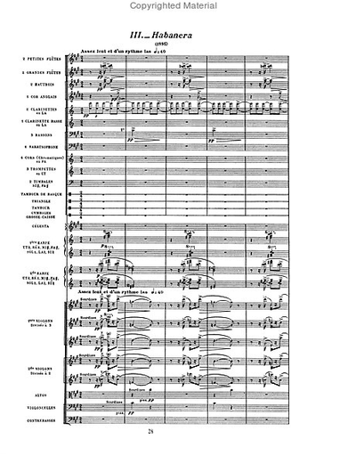Ravel, M.: (Dover Score) Four Orchestral Works (full orchestra)