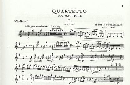 Dvorak, Antonin: String Quartet No. 13 Op.106 G