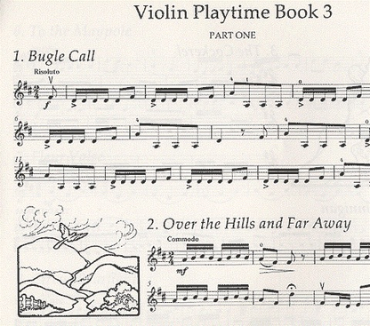 De Keyser, Paul: Violin Playtime 3-very first pieces (violin & piano)