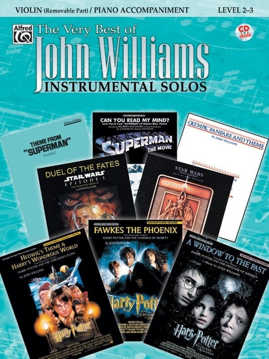 Williams, John: The Very Best of John Williams Instrumental Solos (violin, CD, Piano) Alfred