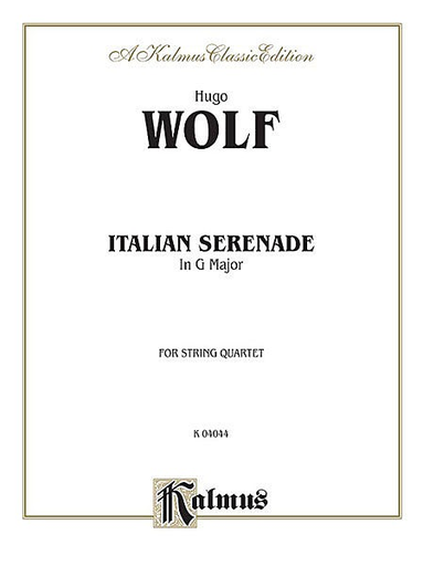 Wolf, Hugo: Italian Serenade in G major (string quartet) set of parts