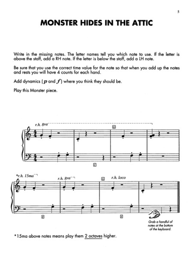 Kaplan, S.: Color by Note Monsters
