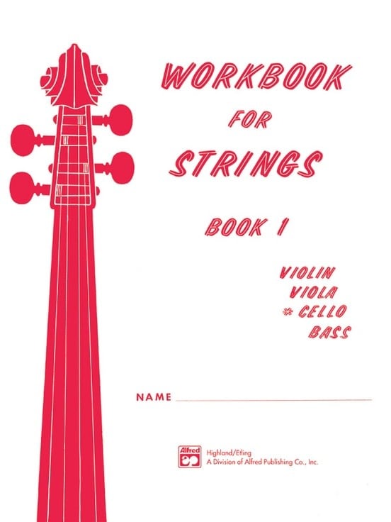 Etling, F.R.: Workbook for Strings, Bk.1 (cello)