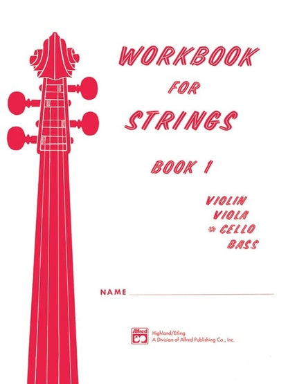 Etling, F.R.: Workbook for Strings, Bk.1 (cello)