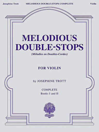 Trott: Melodious Double Stops Books 1 & 2 (violin) Schirmer