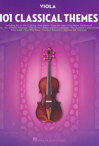 Hal Leonard: (Collection) 101 Classical Themes (viola)