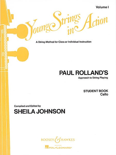 Rolland, P. (Johnson, S.): Young Strings in Action, Vol.1 (cello)