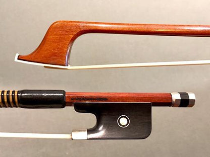D. Carvalho Brasil cello bow, silver/ebony, 83.6g
