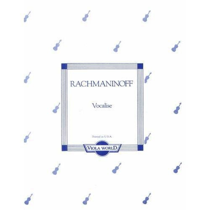 Rachmaninoff (Arnold): Vocalise (viola & piano)