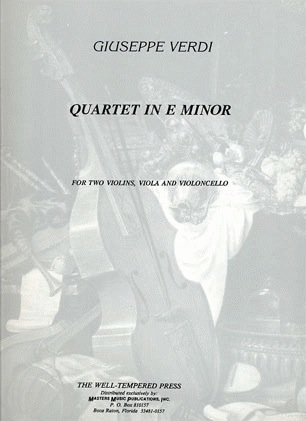 Verdi, Giuseppe: String Quartet in e minor (set of parts)