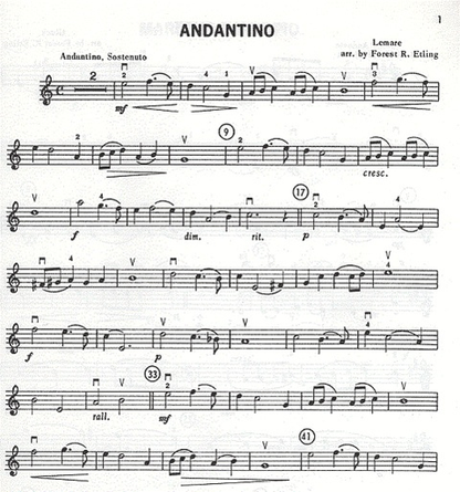 Etling, F.R.: Solo Time for Strings, Bk.4 (violin)