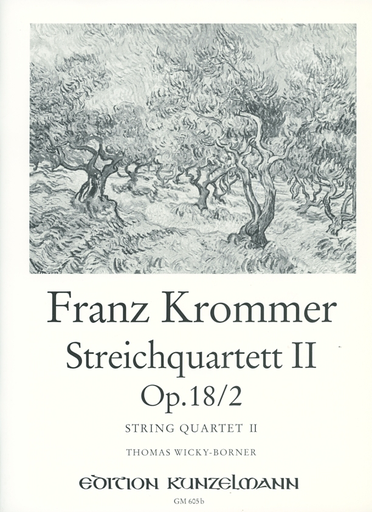Krommer, Franz: String Quartet Op. 18 No. 2