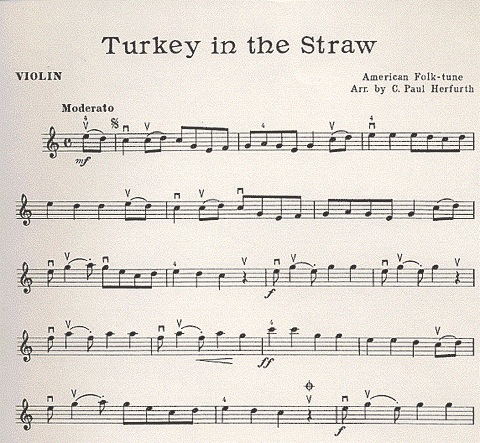 Herfurth: Turkey in Straw (violin & piano)