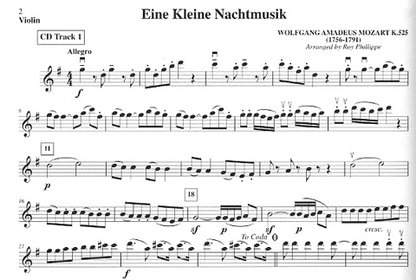 Phillippe, Roy etal: Playng with the Orchestra-Classics (violin  CD)