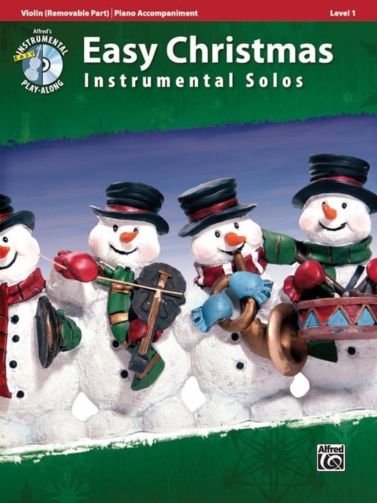 Easy Christmas Instrumental Solos, Level 1 for Strings (Violin & Piano) Alfred