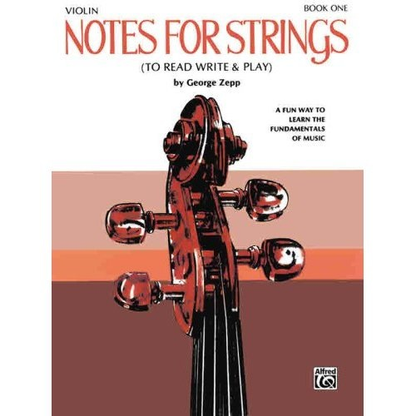 Zepp: Notes for Strings Bk.1 (cello) POP