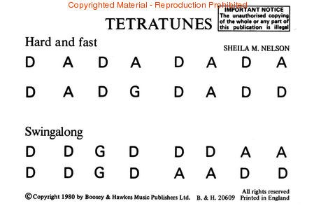 Nelson, S: Tetratunes (viola)