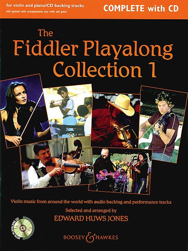 Jones, E.H. (ed.): The Fiddler Playalong Collection 1 (2 violins, chords, piano, and CD)