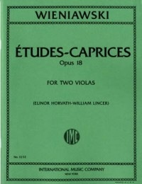Wieniawski, Henri: Etudes-Caprices Op.18 (2 violas) IMC