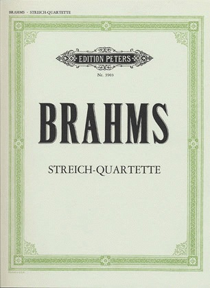 Brahms, J.: Three String Quartets Op.51, No.1, 2 and 67 (set of parts)