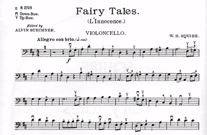 Squire, W.H. (Buechner): Fairy Tales Op.16#5 (cello & piano) Carl Fischer
